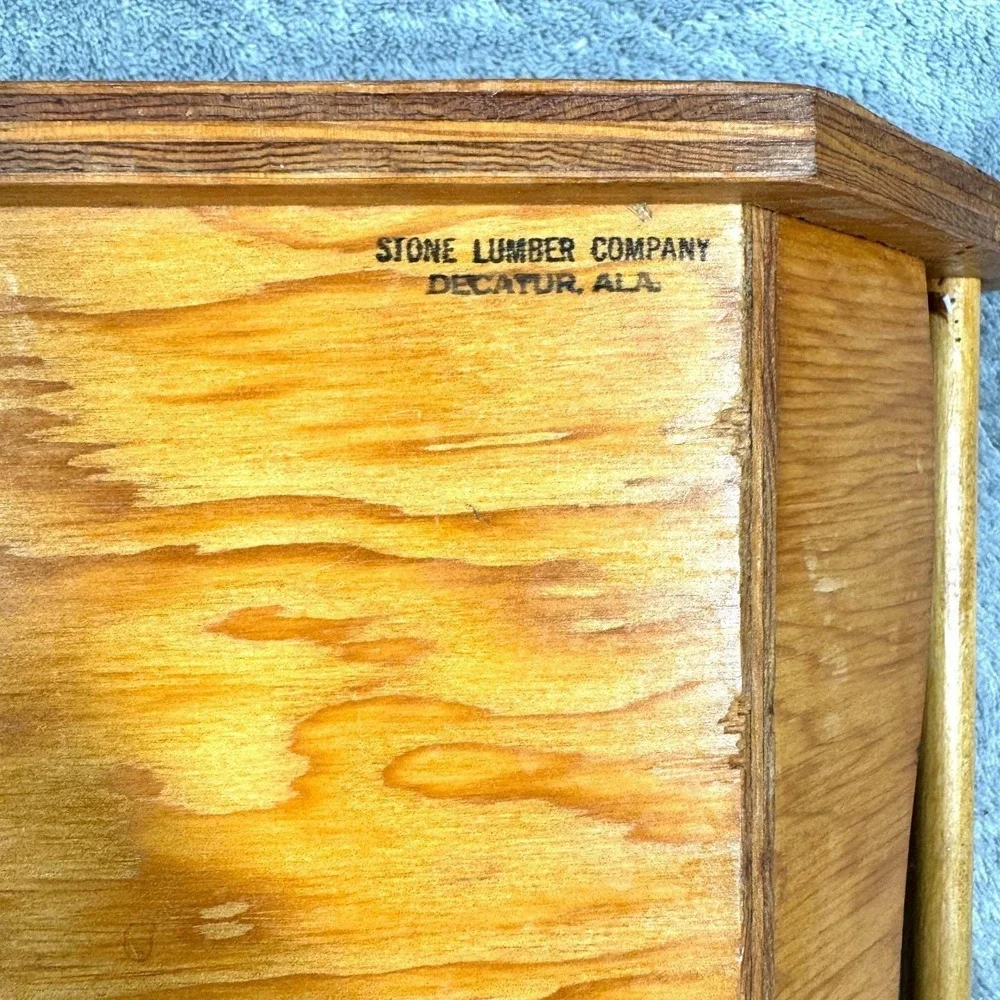 Handmade vintage wood